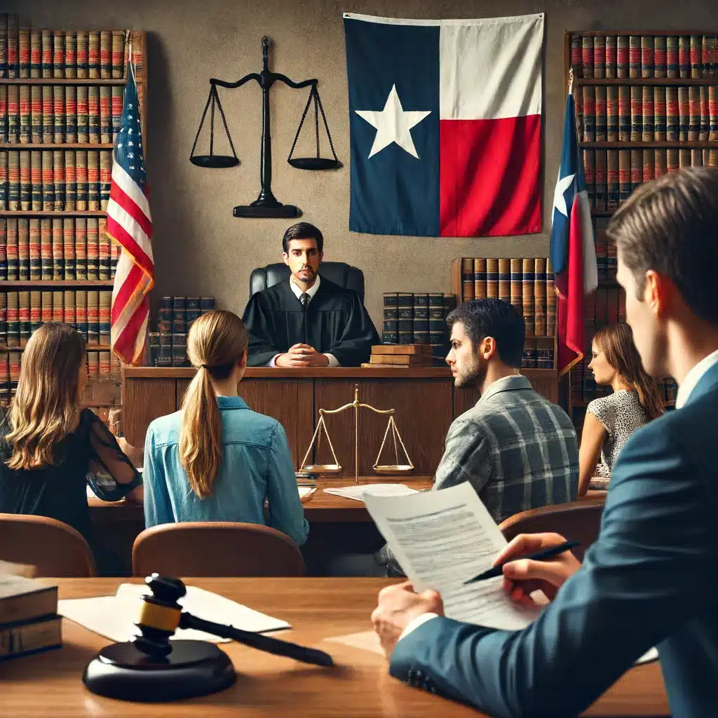 A Step-by-Step Timeline of a Typical Divorce Court Hearing in Texas