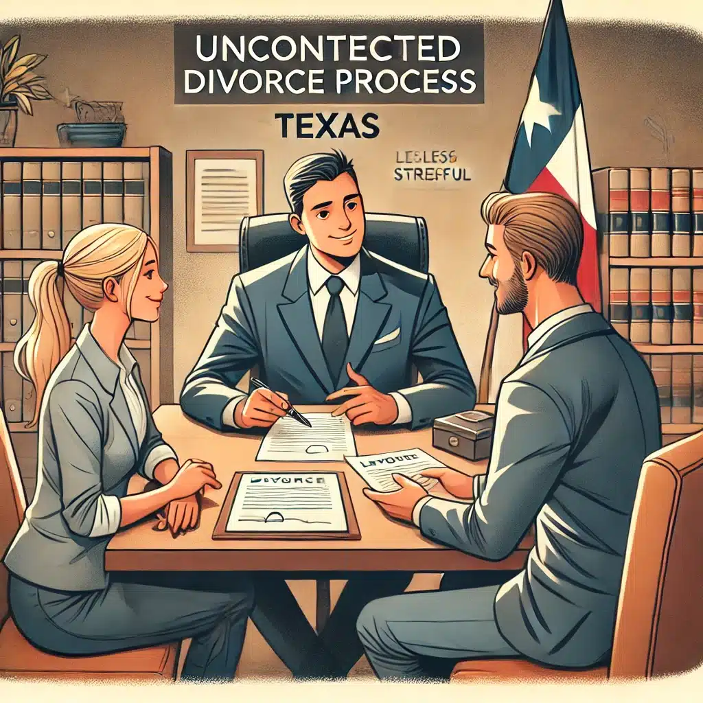 The Journey of an Uncontested Divorce in Texas from Filing to Finalization