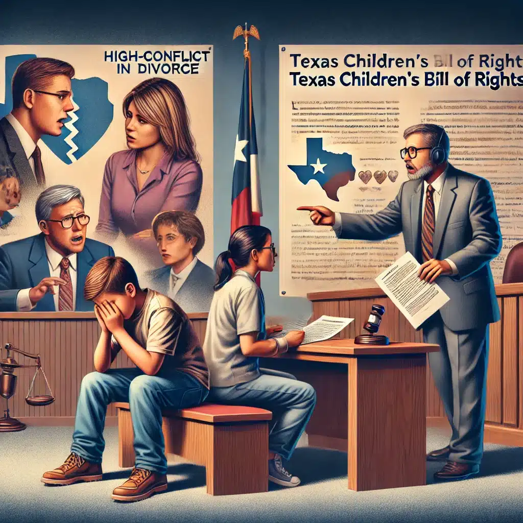 The Role of the Texas Children's Bill of Rights in High-Conflict Divorces