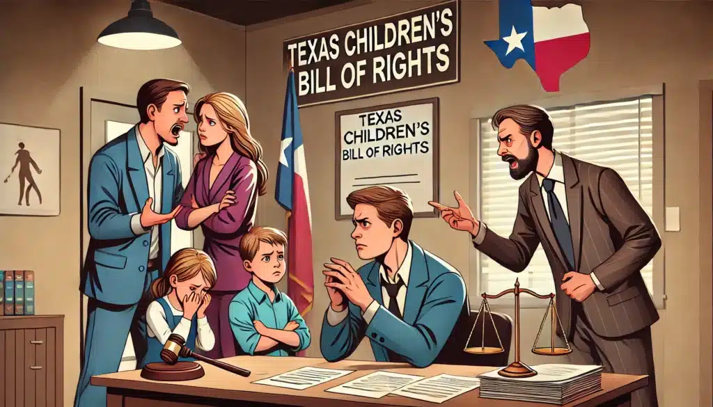 The Role of the Texas Children's Bill of Rights in High-Conflict Divorces