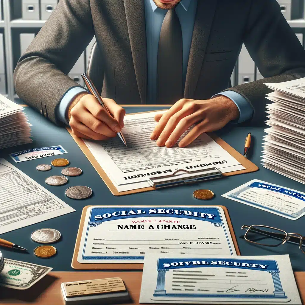 What is the procedure for an adult to change their name in Texas?