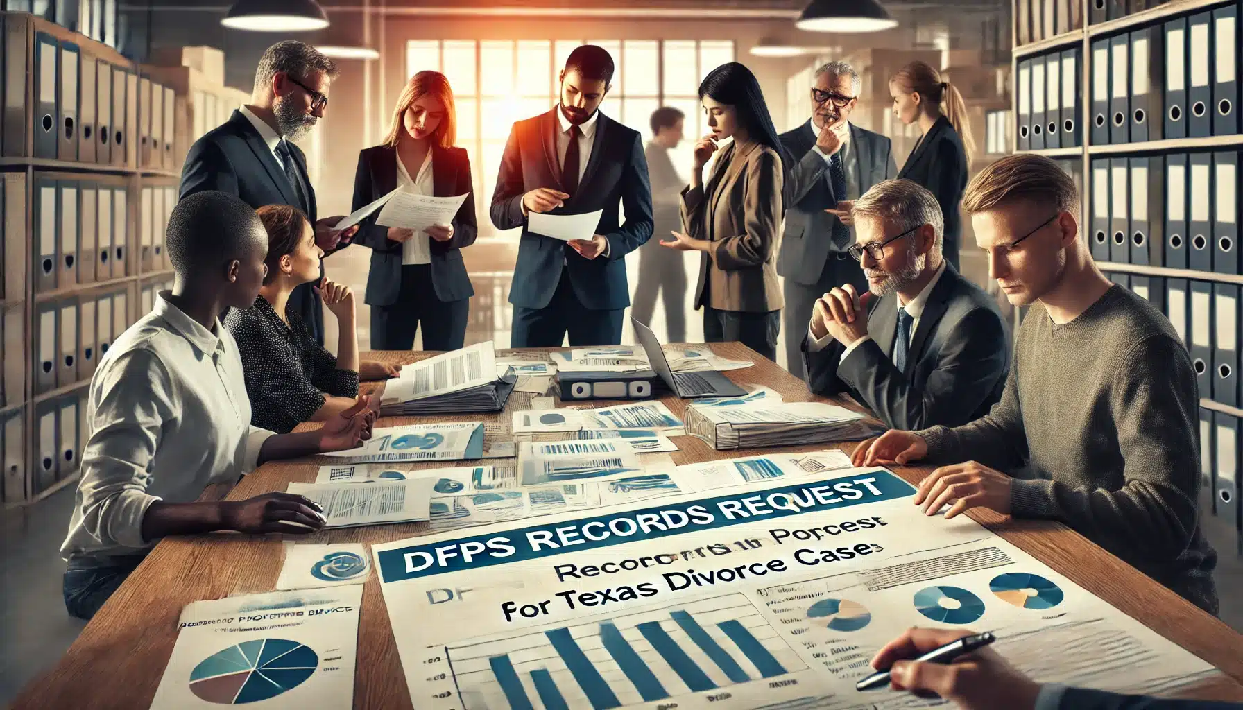 Understanding the DFPS Records Request Process for Texas Divorce Cases