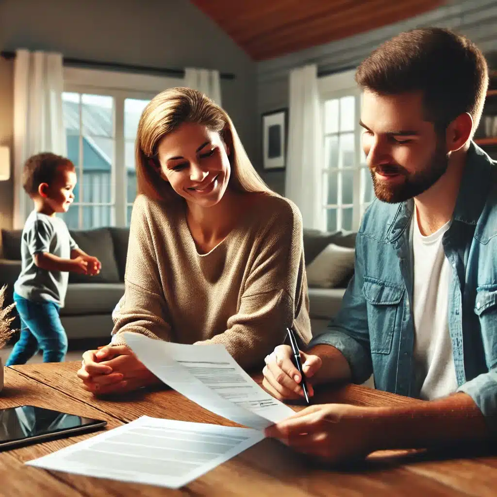 How is child custody determined in Texas?