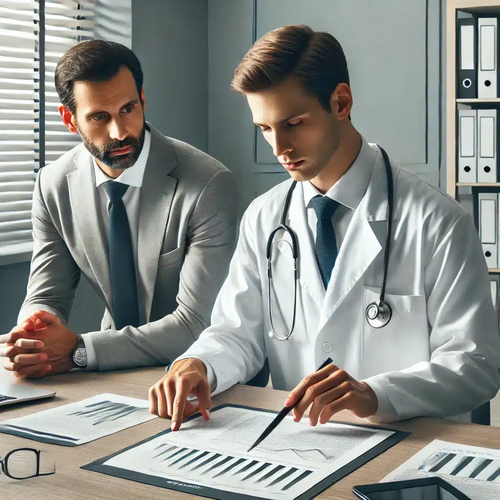 medical practice in divorce