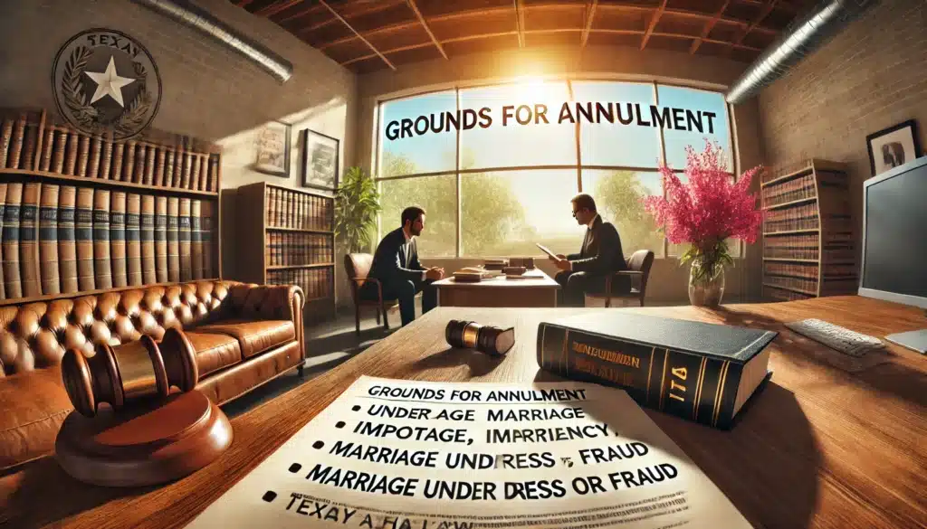 Grounds for Annulment Under Texas Law