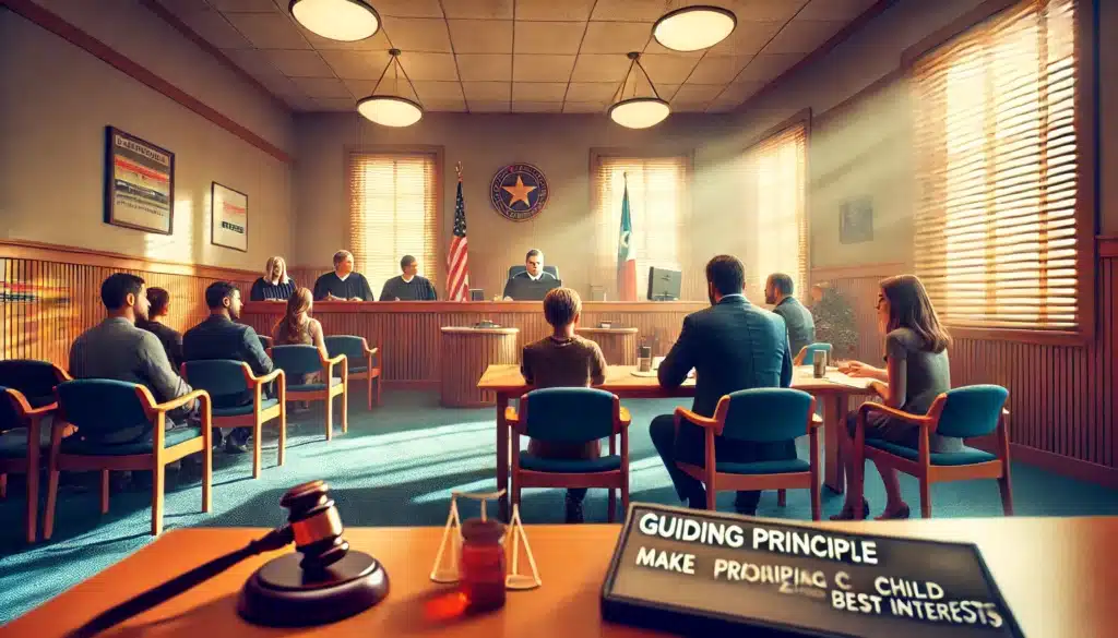 Criteria Texas Courts Use to Determine Custody Arrangements