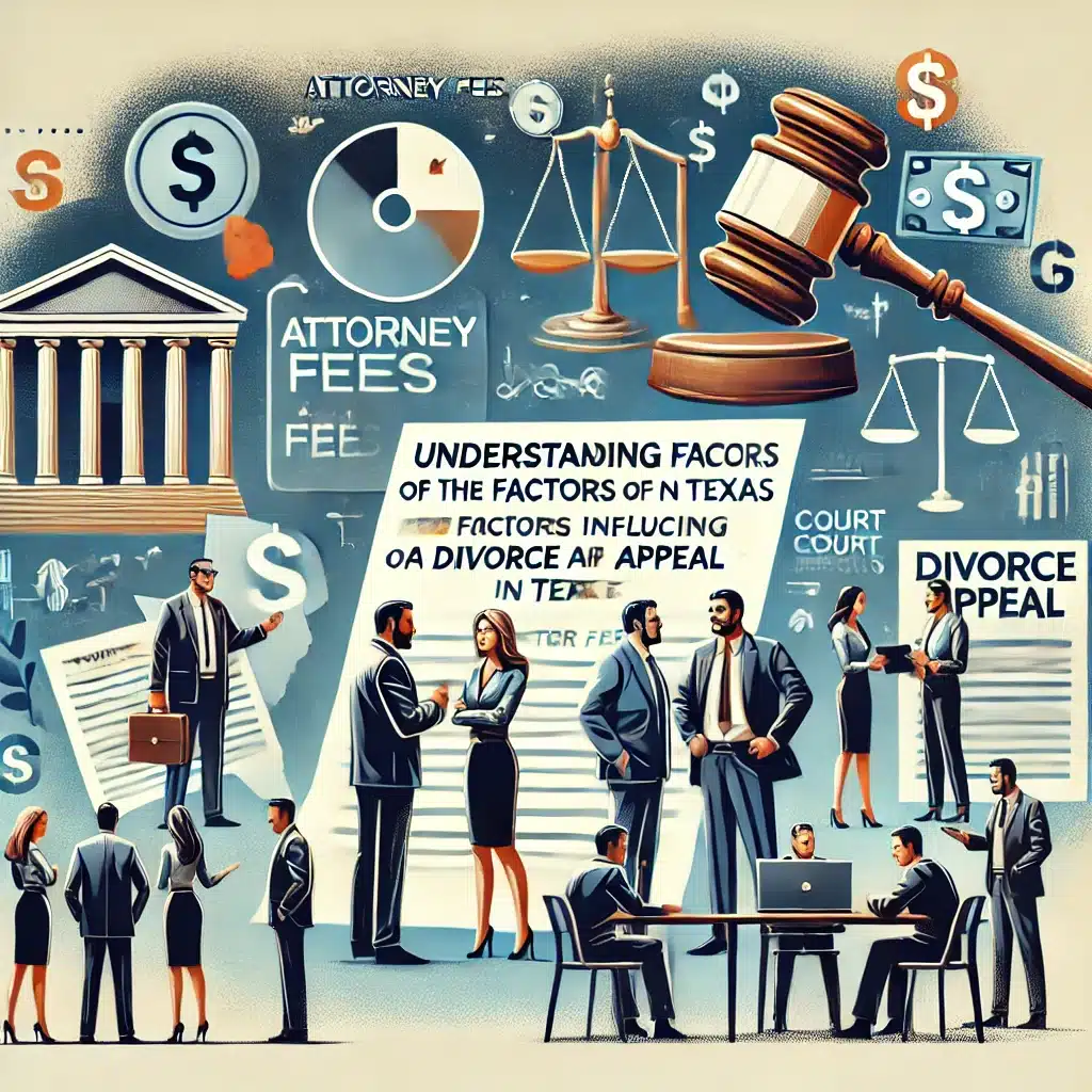 Factors Influencing the Cost of a Divorce Appeal in Texas
