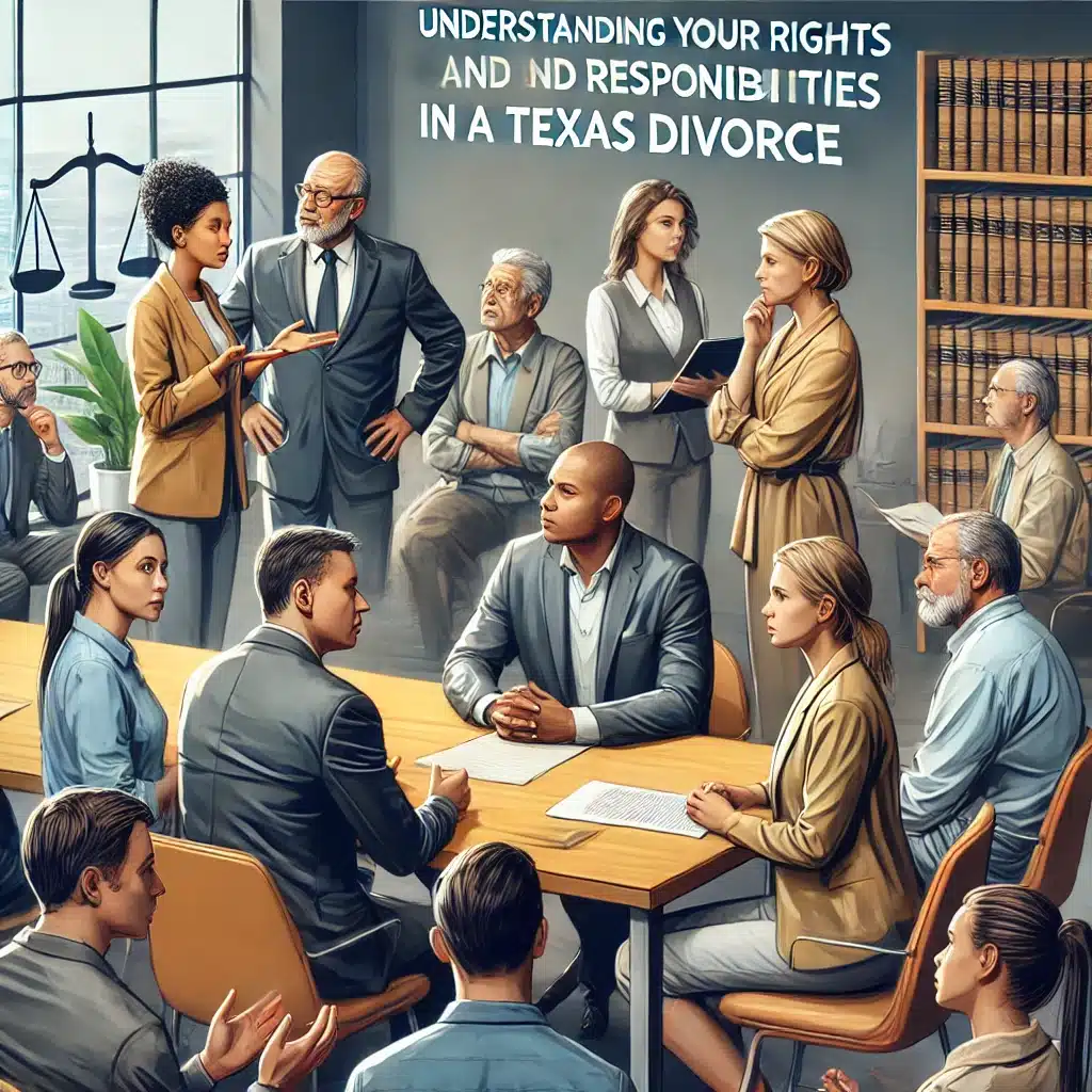 Rights and Responsibilities During a Divorce in Texas