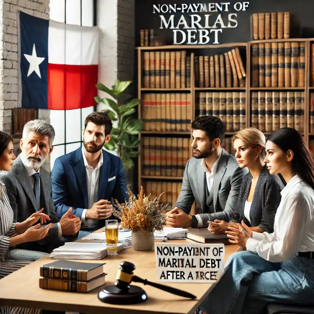Dealing with Non-Payment of Marital Debt by Your Ex-Husband