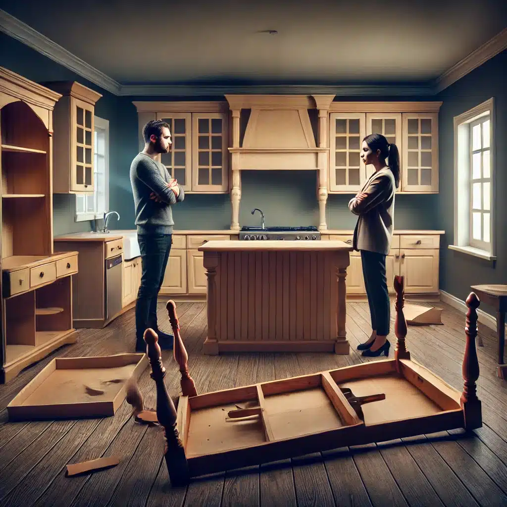 The Dirty Trick of Stripping the House During a Texas Divorce