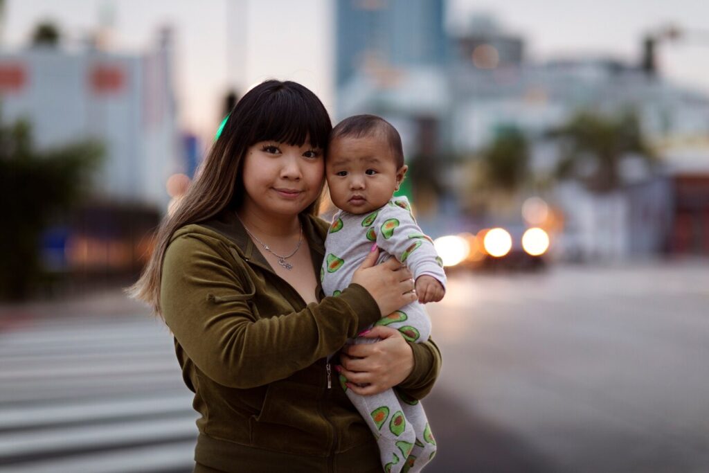 Mothers Rights in Asian Trade District