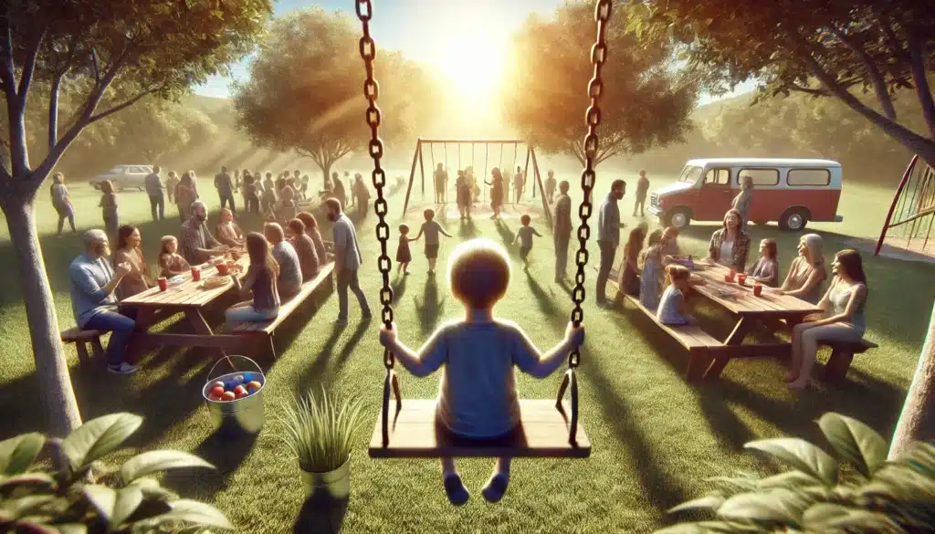 An illustration representing the child's best interests in custody cases.