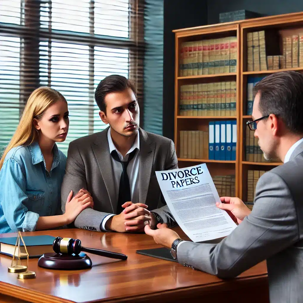 Signing Divorce Papers in Texas