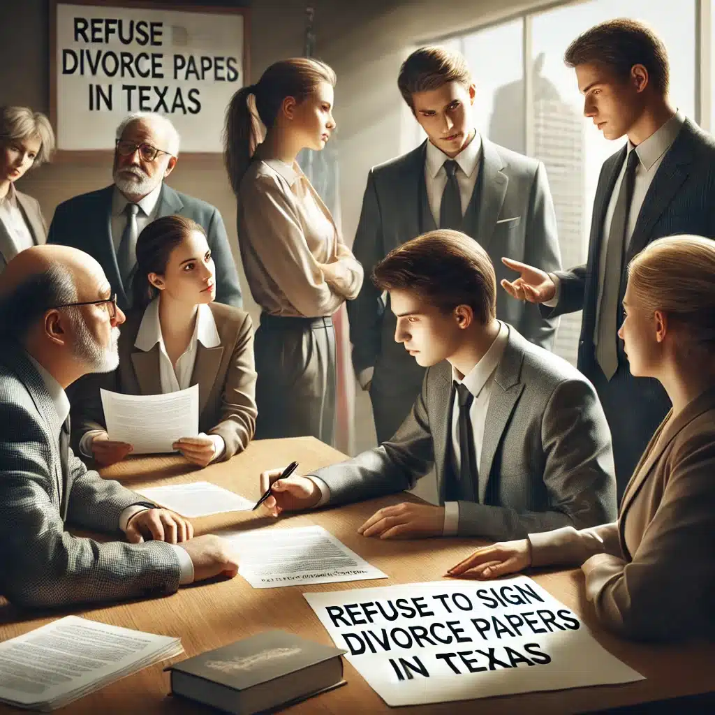 Why Refusing to Sign Divorce Papers in Texas Won’t Stop the Process