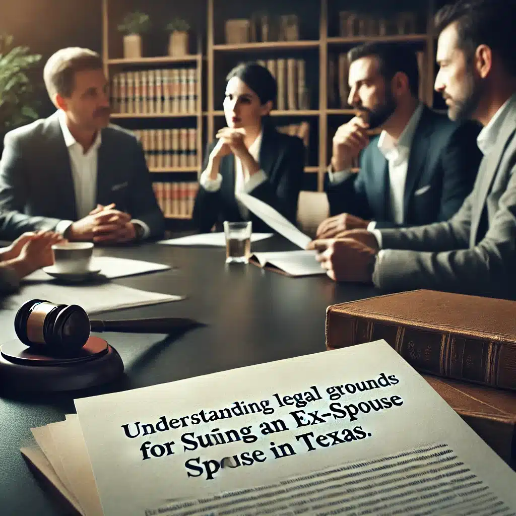 Understanding Legal Grounds for Suing Your Ex