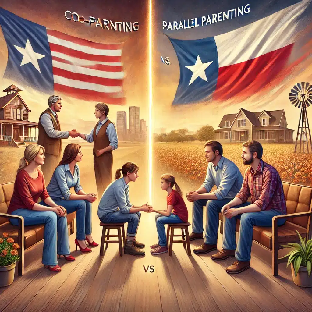 Co-Parenting vs. Parallel Parenting in Texas: Which Approach is Right for Your Divorce?