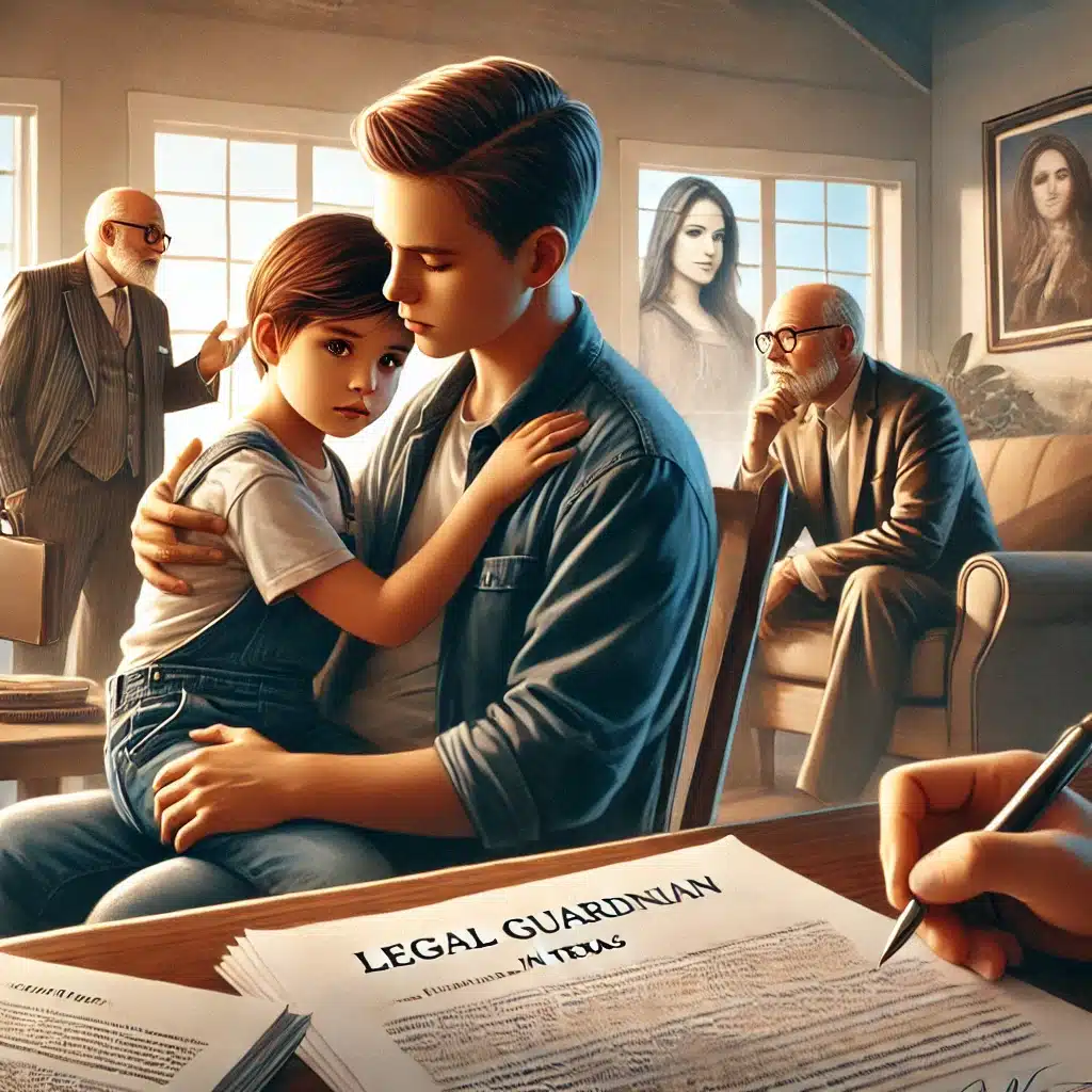 Guardianship of sibling