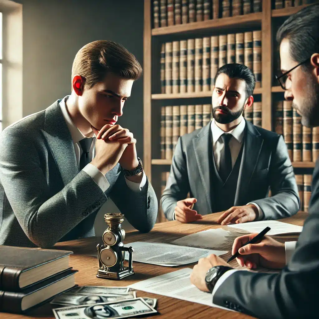 Who pays who in a divorce?