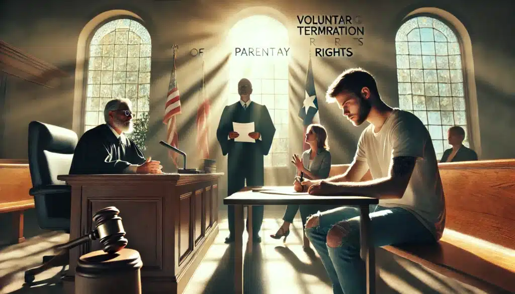Voluntarily terminating parental rights in Texas