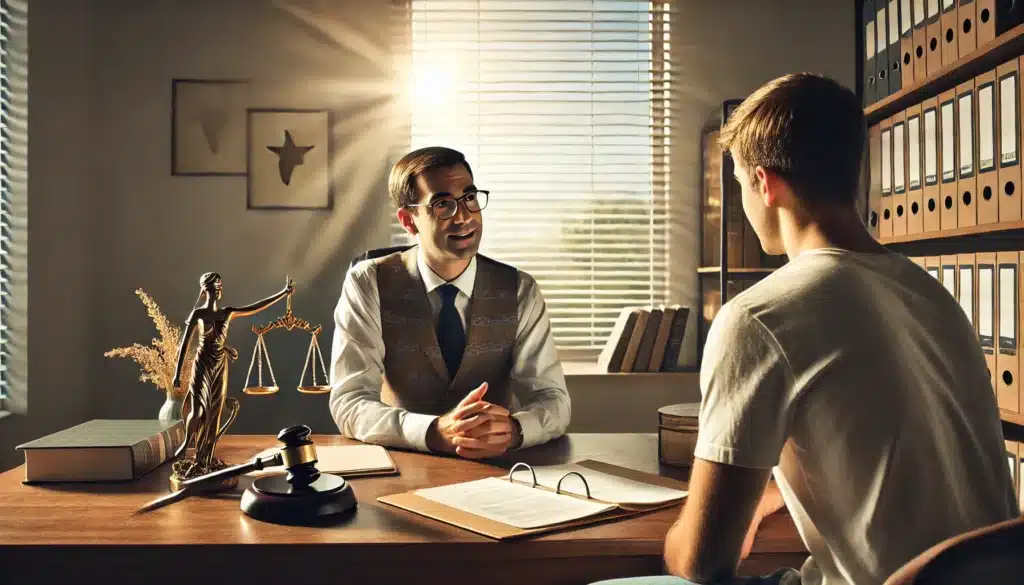 An illustration showcasing the benefits of consulting a family law attorney during divorce proceedings.