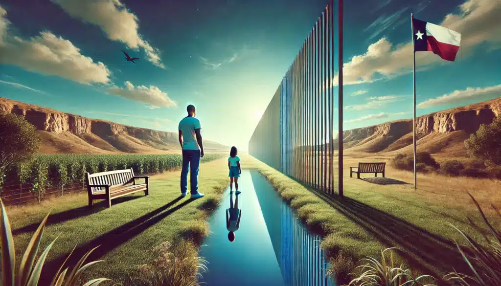 An illustration showing restrictions on 