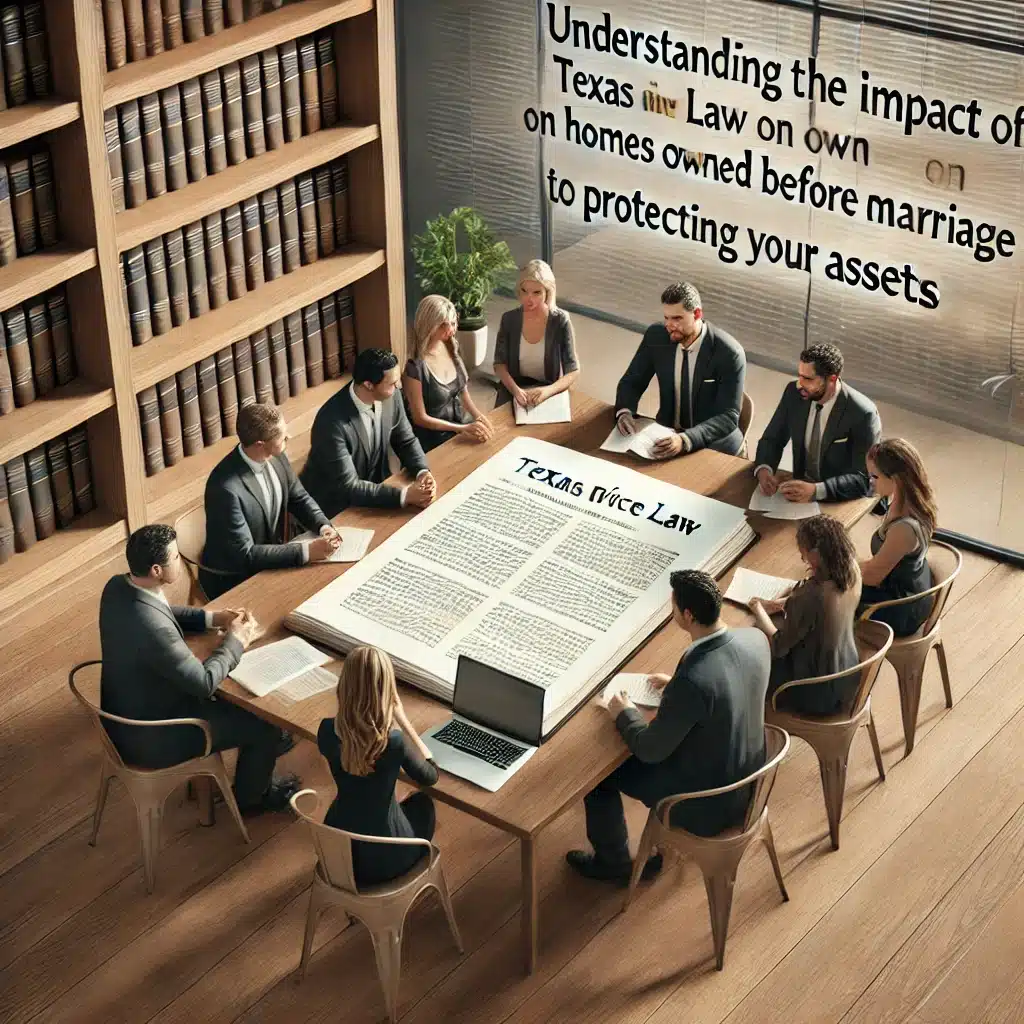 Divorce and property owned before marriage