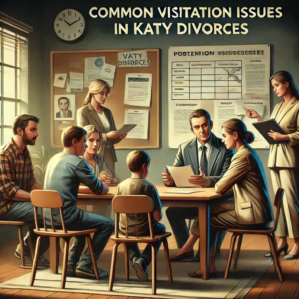 Visitation schedules in Divorces