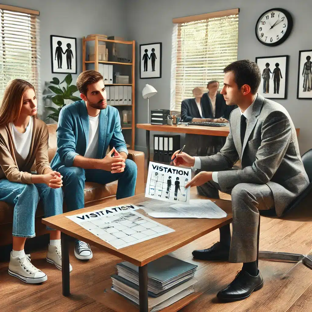 Visitation schedules in Divorces