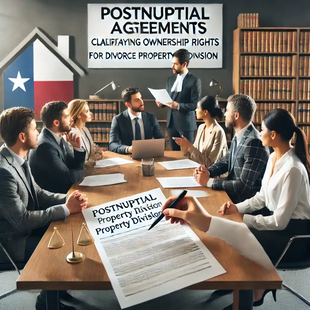 postnuptial agreements and separate property