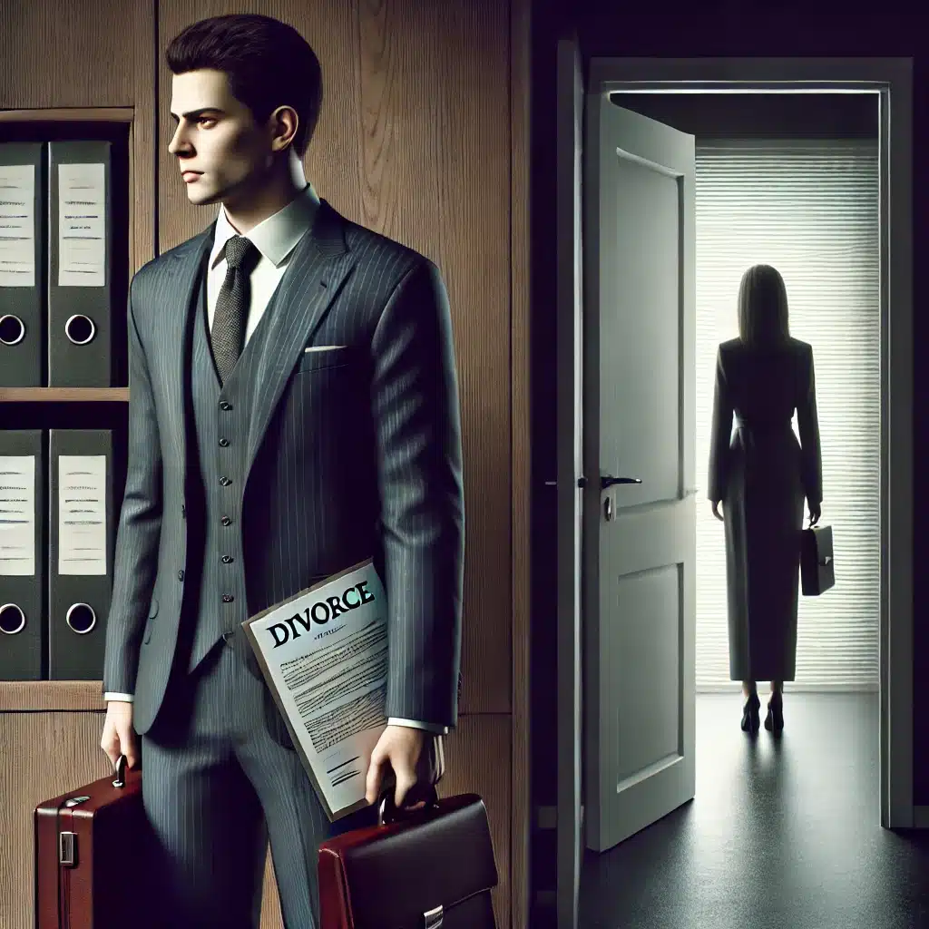 How can I avoid business-related issues when divorcing?