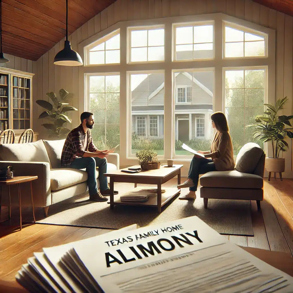 alimony modifications texas