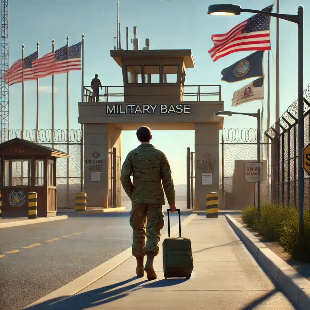 How do I divorce my military spouse?