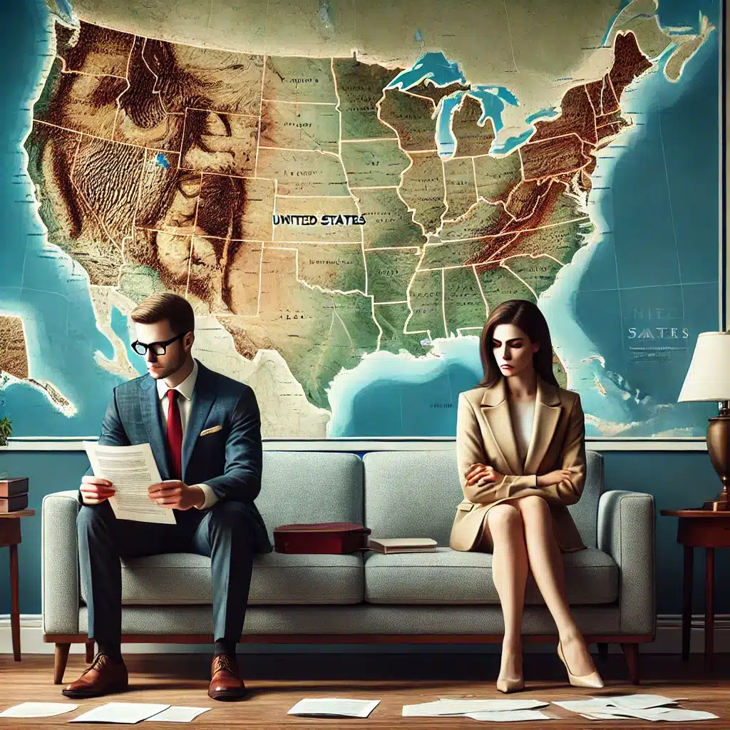 How filing for divorce in a certain state can affect you