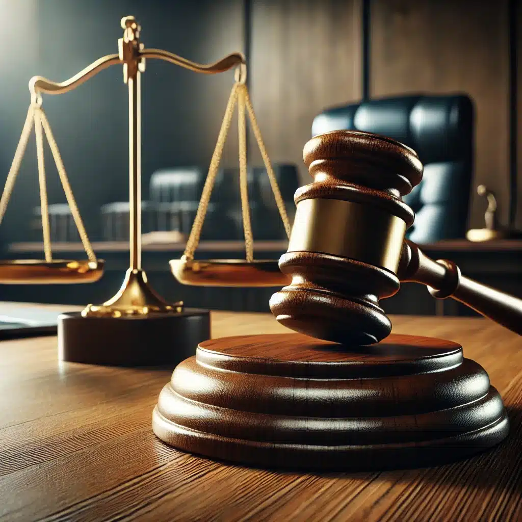 What are the steps that the courts take in dividing property?
