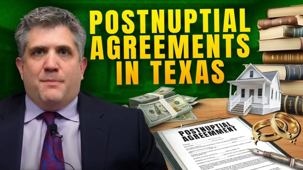 Postnuptial Agreement Lawyer in Magnolia, TX
