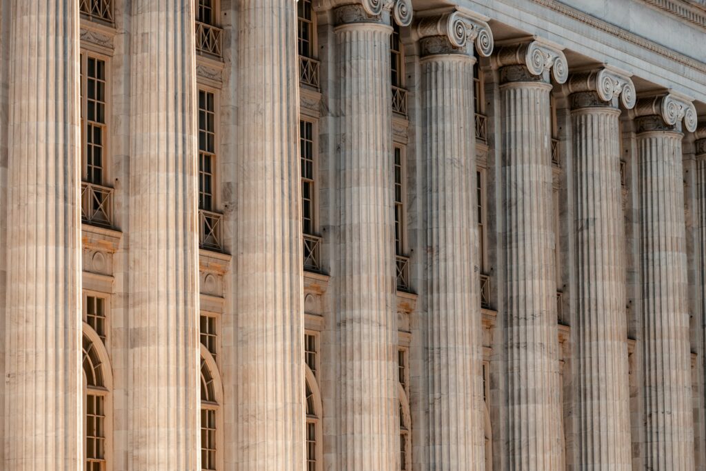 columns of a building