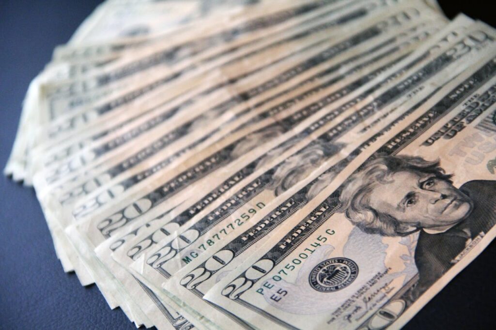 dollar bills