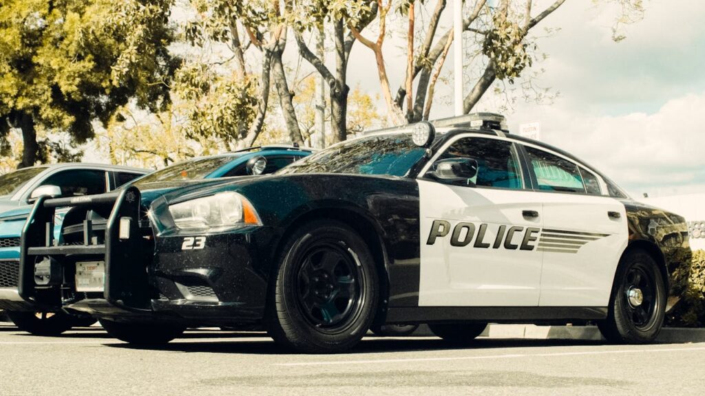 police car