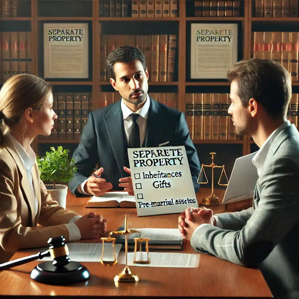 Separate property in a Texas divorce