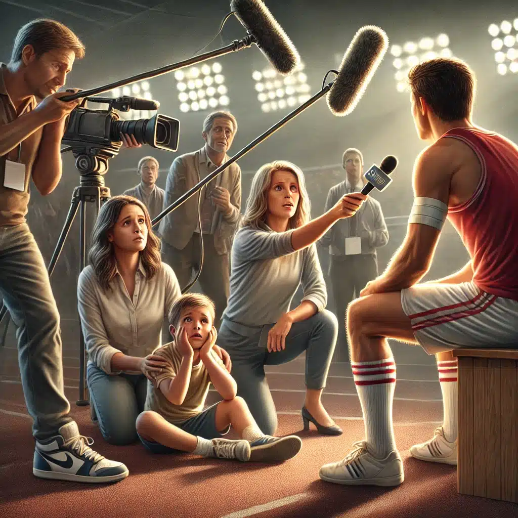 The Pressure of Public Scrutiny of professional athletes