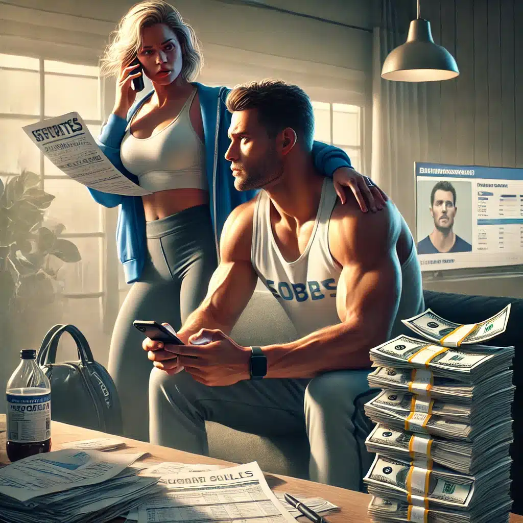 Athletes face demanding schedules, financial instability, public scrutiny, and emotional stress.

