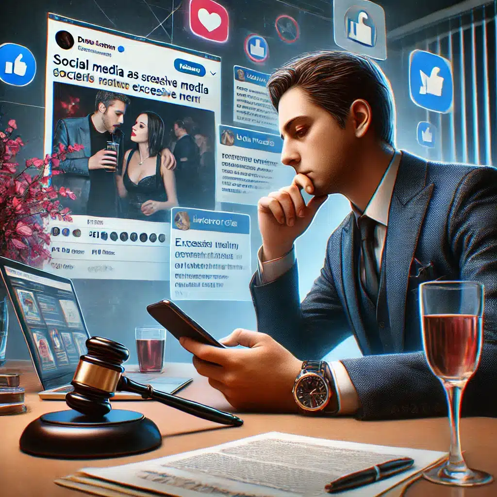 Social media platforms are another potential source of evidence.