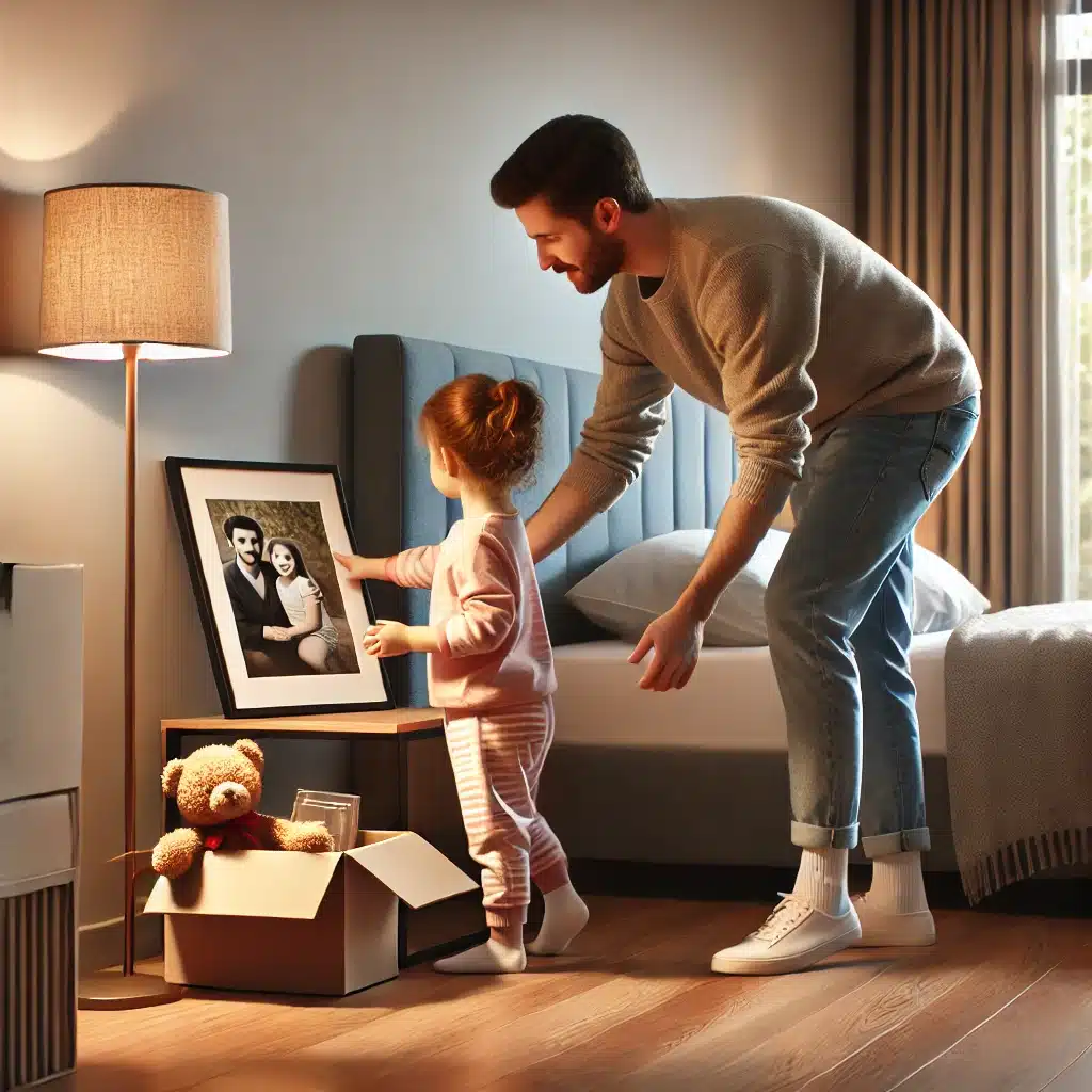 moving home after divorce