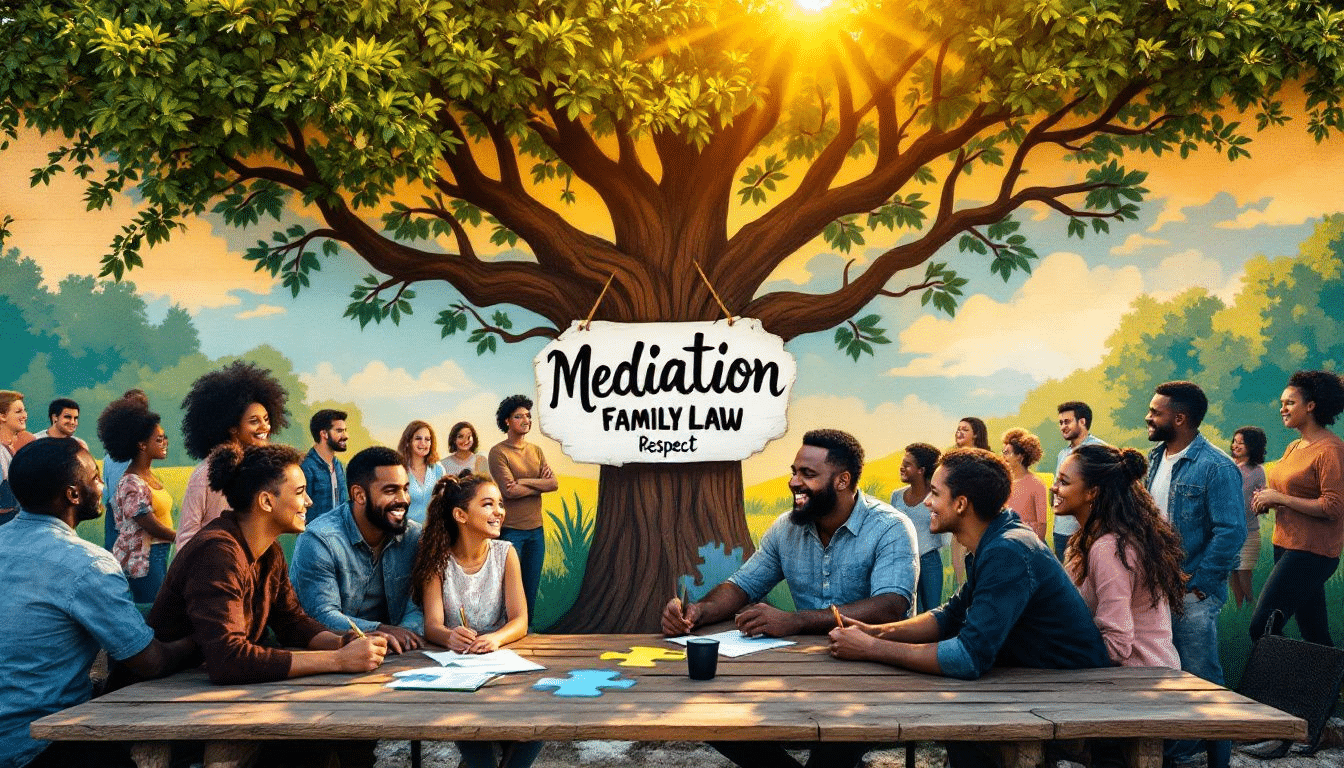 Benefits of mediation in family law matters.