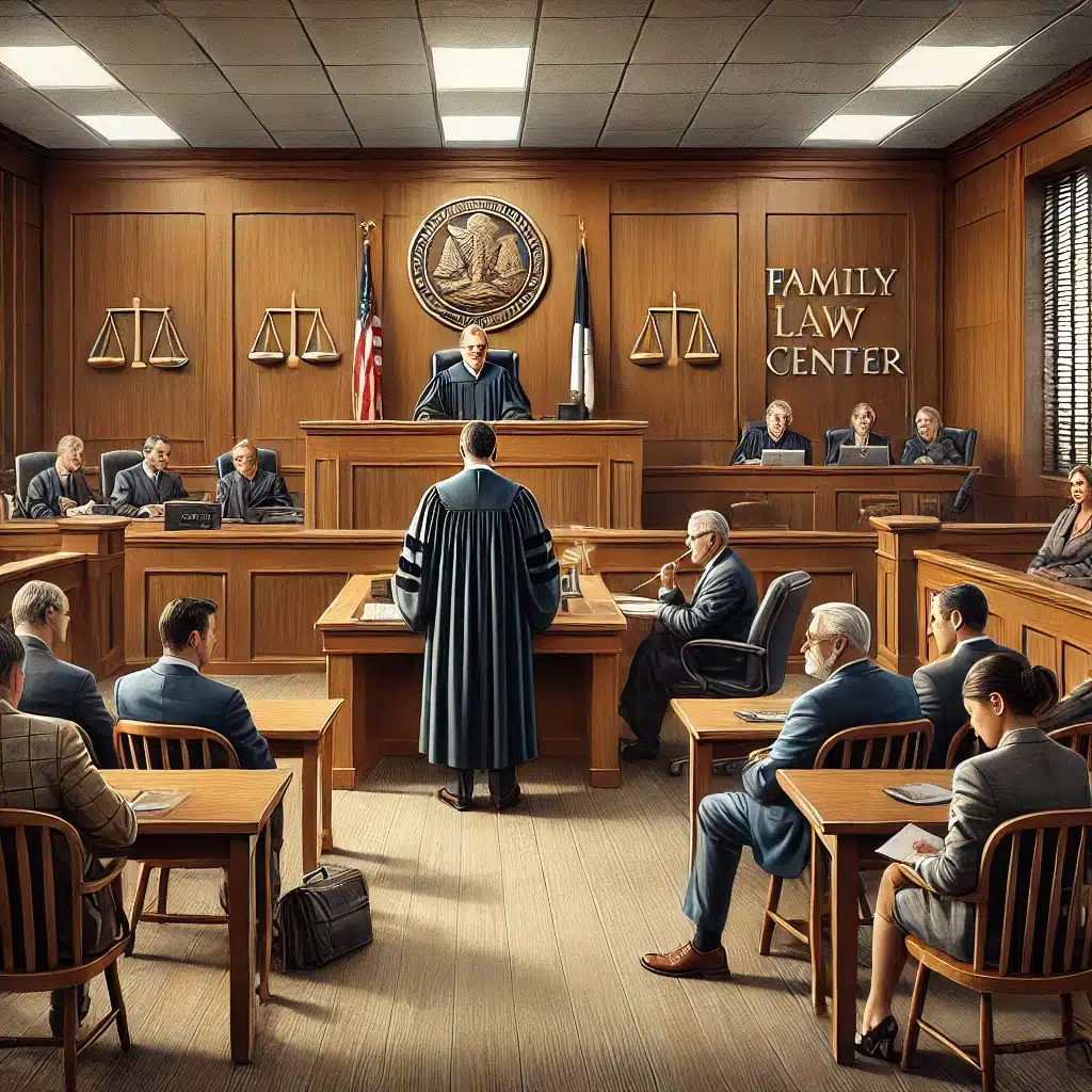 The judge plays a neutral role during your visit to the Family Law Center 