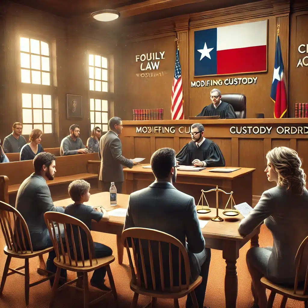 Modifying Custody Orders in Texas