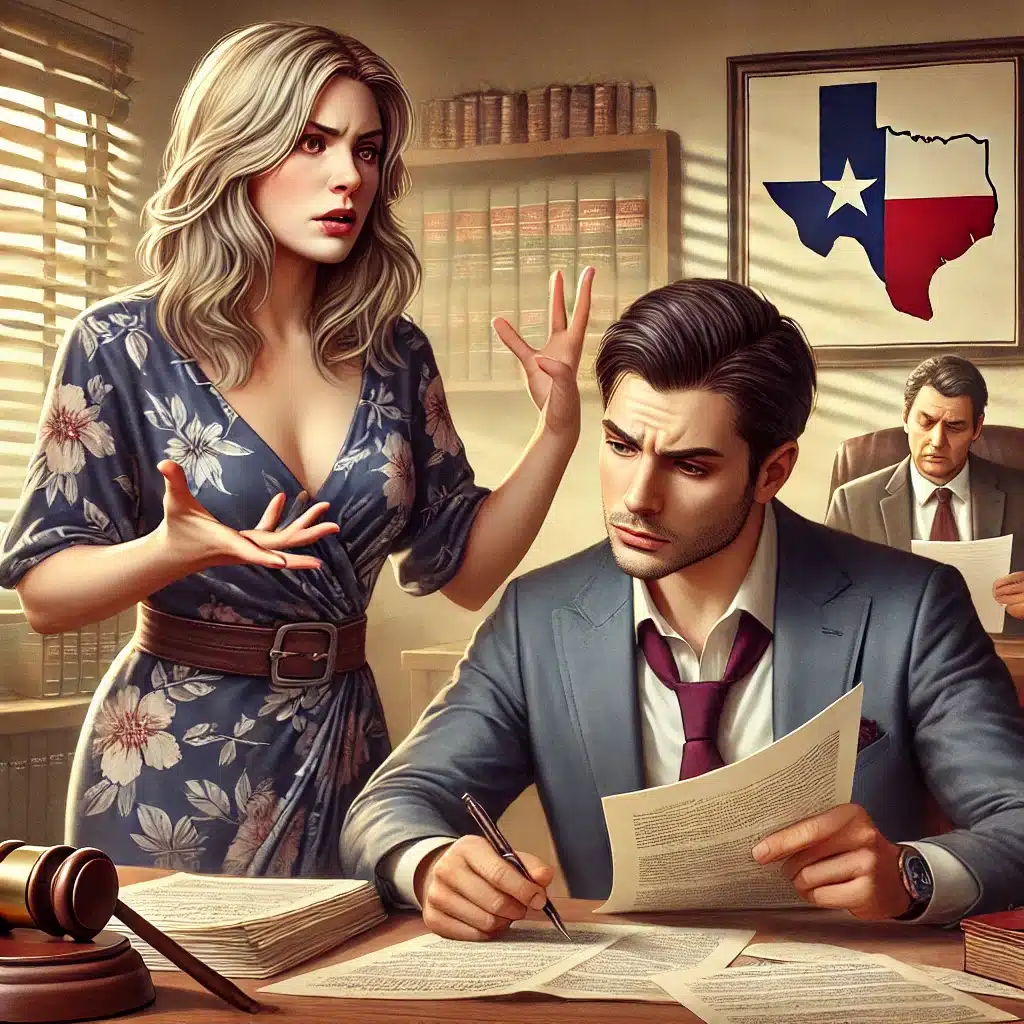 Legal strategies for divorcing a toxic wife in Texas