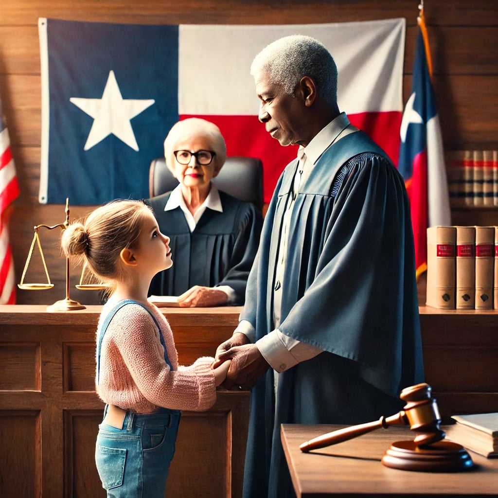 how to get legal guardianship of a grandchild in texas