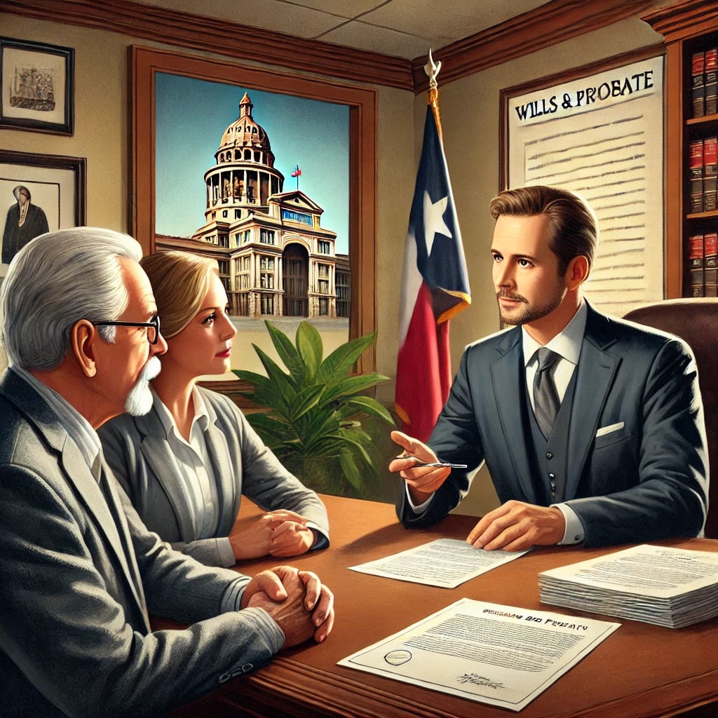 what in a will goes to probate in texas