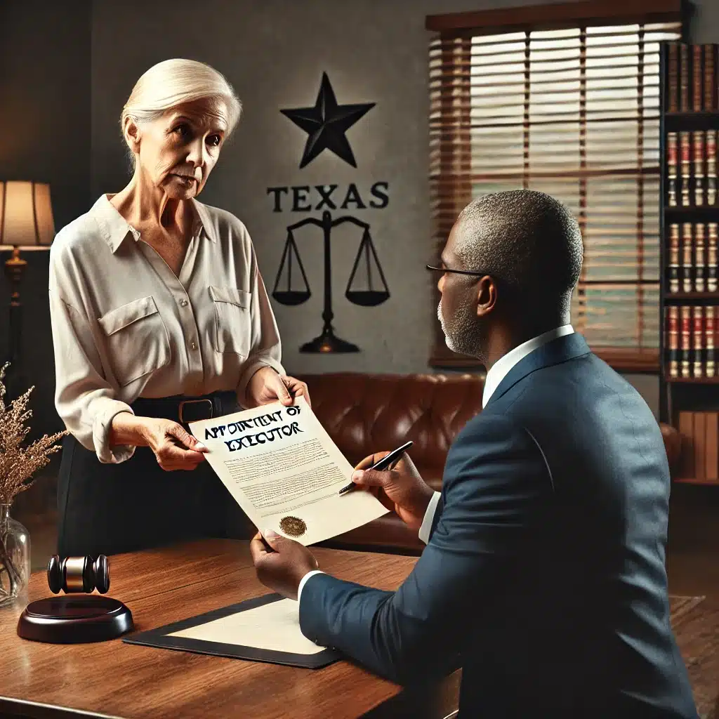 what is an agent to executor in probate texas